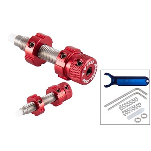 Button TYRO - červená-1 - 5/16" - 