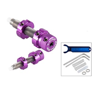 Button TYRO - fialová - 5/16" - 