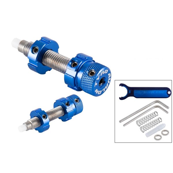 Button TYRO - modrá - 5/16" - 