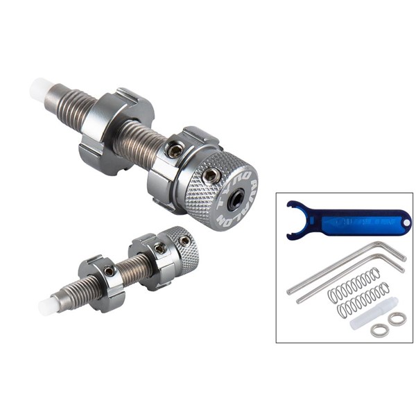 Button TYRO - titan - 5/16" - 