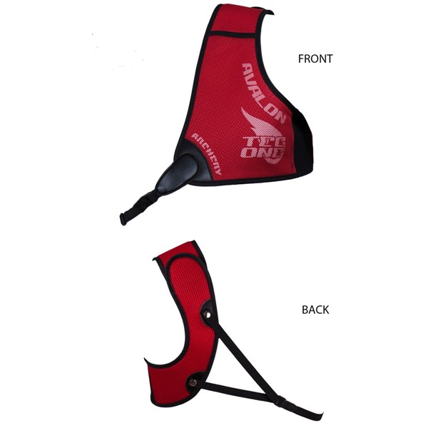 Avalon Tec One náprsenka - LH - M - červená-3