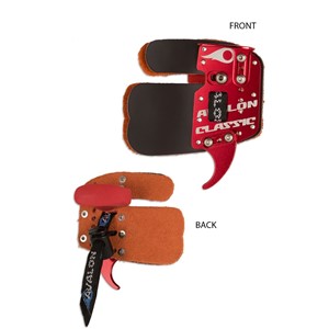 Zastěrka Avalon kůže - RH - M - červená-3