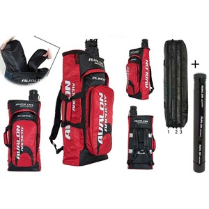 Batoh Avalon - červená-3