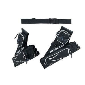 Toulec CLASIK Avalon - LH - černo červ - 