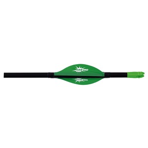 Gaspro 2,5" shield olepení - LH - střední - zelená