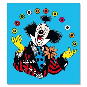 Klaun terč