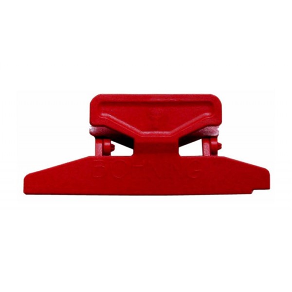 Klipsa Bohning - červená - RH - Helical