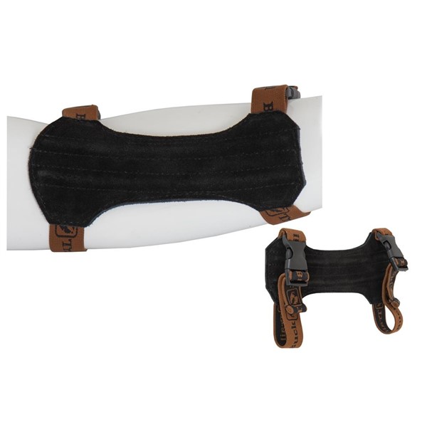 Kůže Medium 18 cm nátepník - černá - M - 