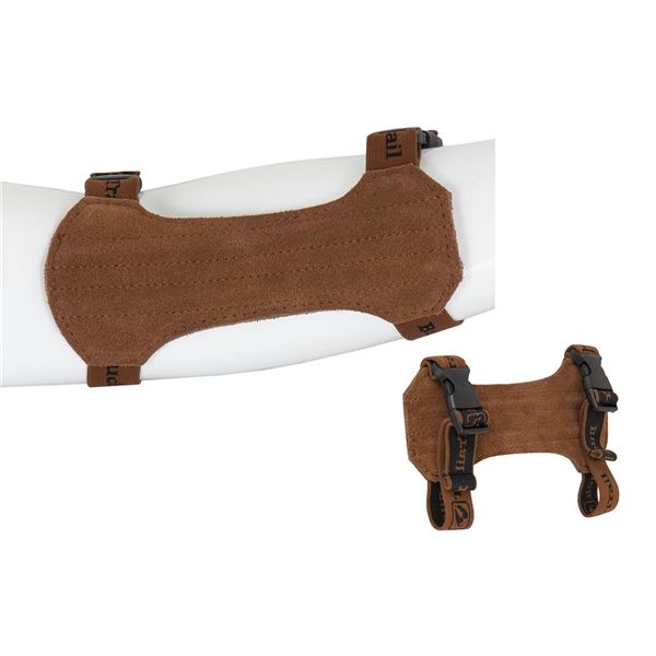 Kůže Medium 18 cm nátepník - hnědá - M - 