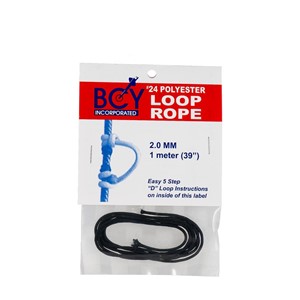 Loop Rope BCY - černá - 2.0mm - 
