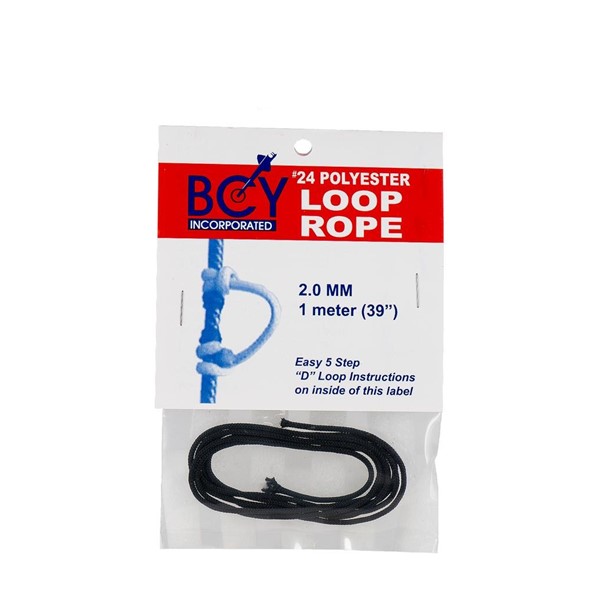 Loop Rope BCY - černá - 2.0mm - 