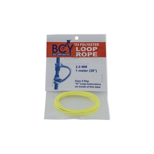 Loop Rope BCY - žlutá - 2.0mm - 
