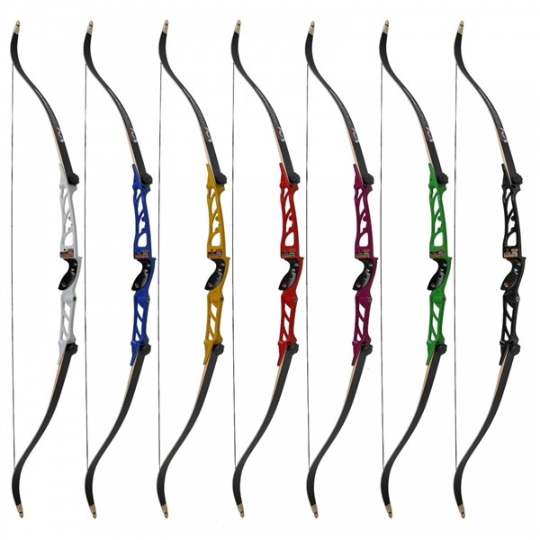 Luk Silhouette modrý - RH - 66" - 24