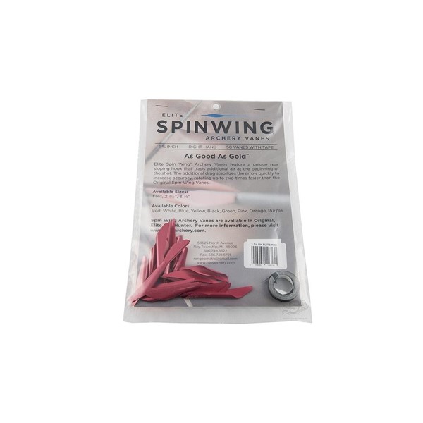 Spin Wings Elite 1 3/4" - LH - x - červená-1