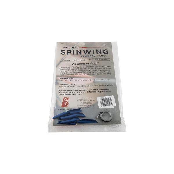 Sping Wings 1 9/16 - LH - střední - modrá