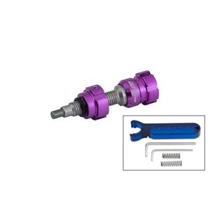 Button TEC ONE  Micro - fialová - 5/16" - 