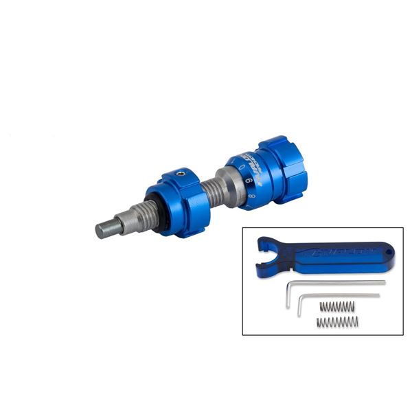 Button TEC ONE  Micro - modrá - 5/16" - 