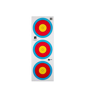 Terč 40 cm - 40 cm red - kladkový 