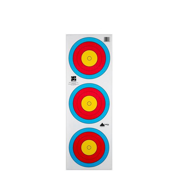 Terč 40 cm - 40 cm red - kladkový 