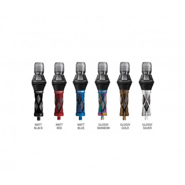 Karbon stab + damper - 5/16" - stříbrná - 