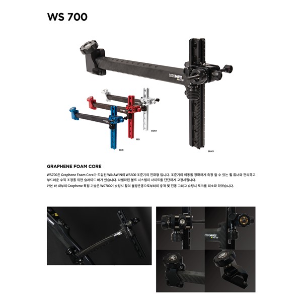 Zaměřovač WS 700 - RH - modrá - 