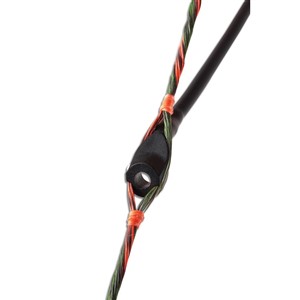 XTREME peep s vyrovnávačem - 3/16" - černá - 