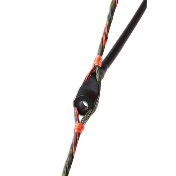 XTREME peep s vyrovnávačem - 3/16" - černá - 