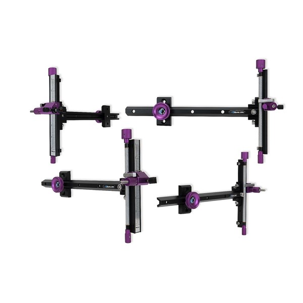 Zaměřovař Clasic Metal - RH - černo fial - 