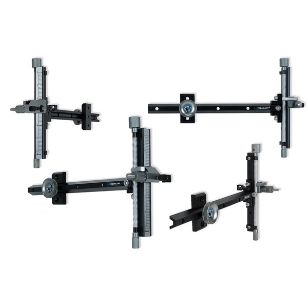 Zaměřovař Clasic Metal - RH - černo šedá - 