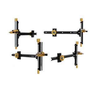 Zaměřovař Clasic Metal - RH - černozlatá - 